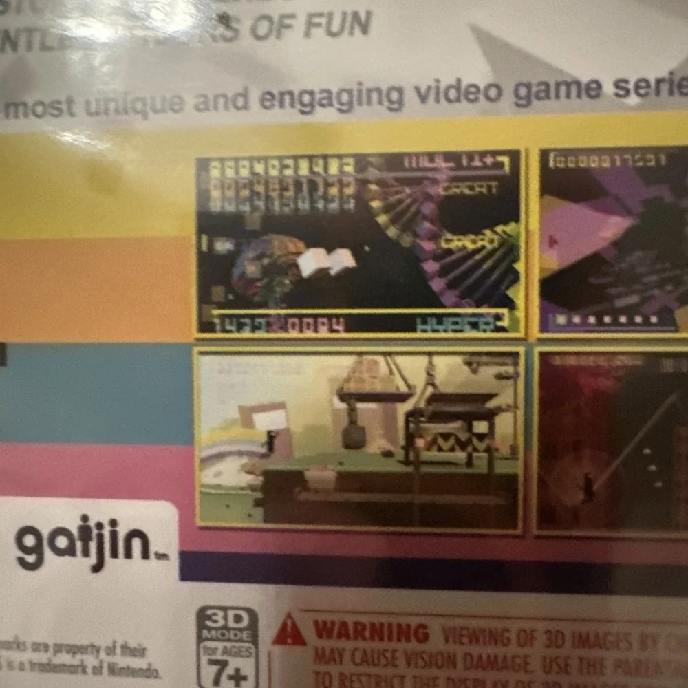 Bit.Trip Saga Nintendo 3DS 2011 Compilation Aksys Games New Sealed